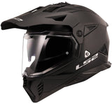 Casque enduro LS2 MX702 Pioneer II casque solide mx702 pion. ii solid l noir mat