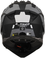 Casque enduro LS2 MX702 Pioneer II Hill. casque mx702 pawn.ii hill xl bl. blanc mat