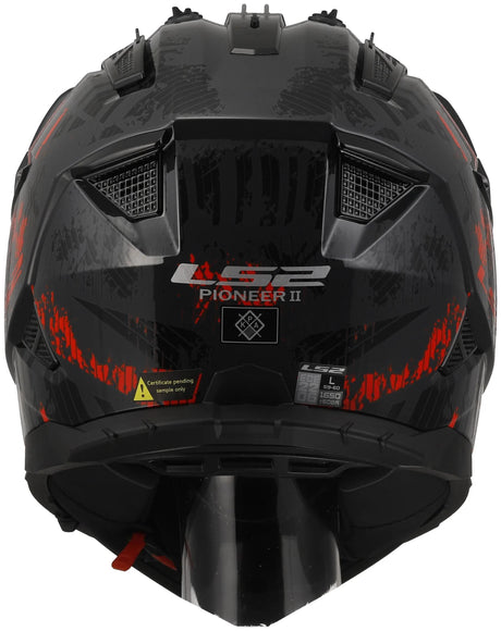 Casque enduro LS2 MX702 Pioneer II Crazy. casque mx702 pawn.ii crazy s bl. éd