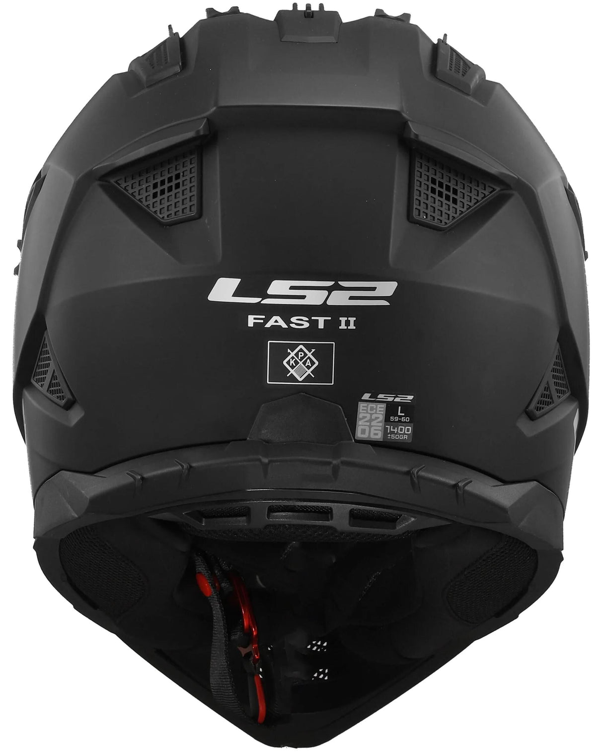 Casque de motocross LS2 MX708 Fast II Solid. casque mx708 fast ii solid mat noir gr. XXL