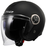 Ls2 casque jet of620 classy solid casque jet of620 classy solid noir mat gr. 3xl