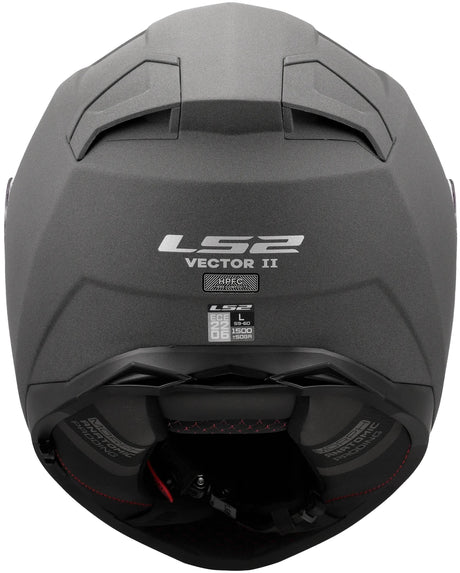 Casque intégral Ls2 ff811 vector ii béton . casque ff811 vector ii béton mat 3xl