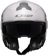 Casque modulable Ls2 ff910 advant ii solid . casque ff910 advant ii solid s blanc