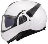 Casque modulable Ls2 ff910 advant ii solid . casque ff910 advant ii solid m blanc