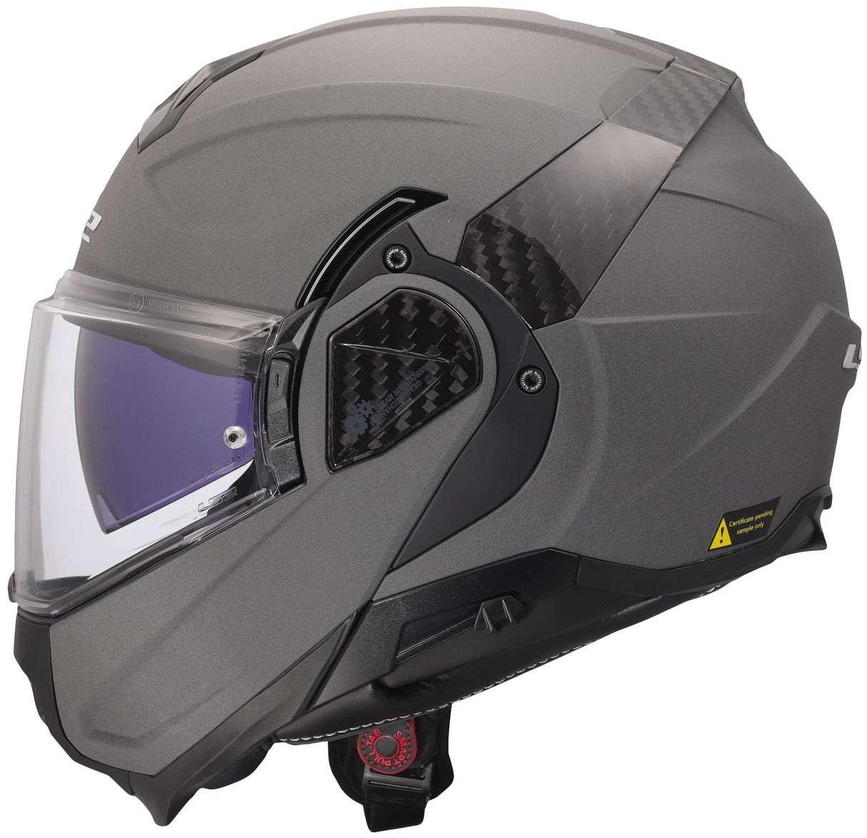 Casque modulable Ls2 ff910 advant ii béton solide. casque ff910 advant ii sol. m béton