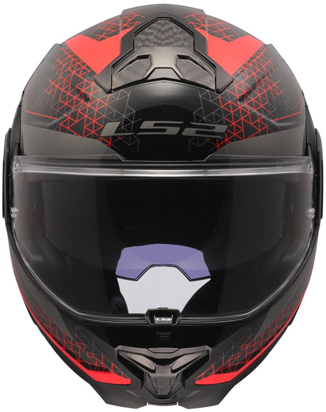 Casque modulable Ls2 ff910 advant ii casque astral ff910 advant ii astral m noir rouge