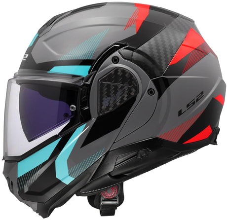 Casque modulable Ls2 ff910 advant ii triple. casque ff910 advant ii triple s gr bleu rouge