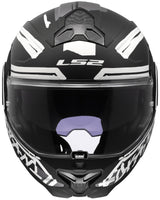 Casque modulable LS2 FF910 Advant II Tape. casque ff910 advant ii tape m mat bl blanc