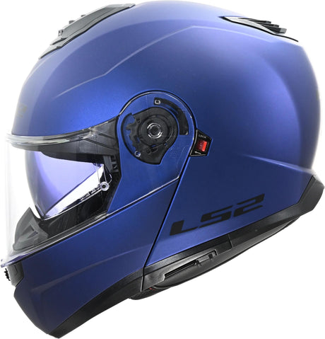 Casque modulable Ls2 ff908 strobe ii marine. casque ff908 strobe ii marine m bleu mat