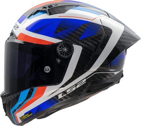 Casque intégral Ls2 ff805 Thunder Carbon GP Diamond Casque FF805 Thunder GP Diamond bleu rouge gr. je