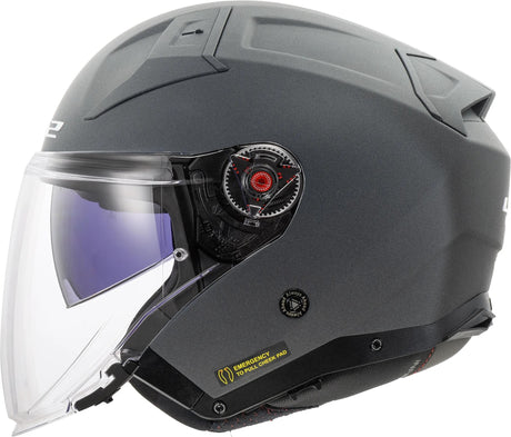 Ls2 of603 casque jet infinity ii béton casque infinity ii béton mat gr. je