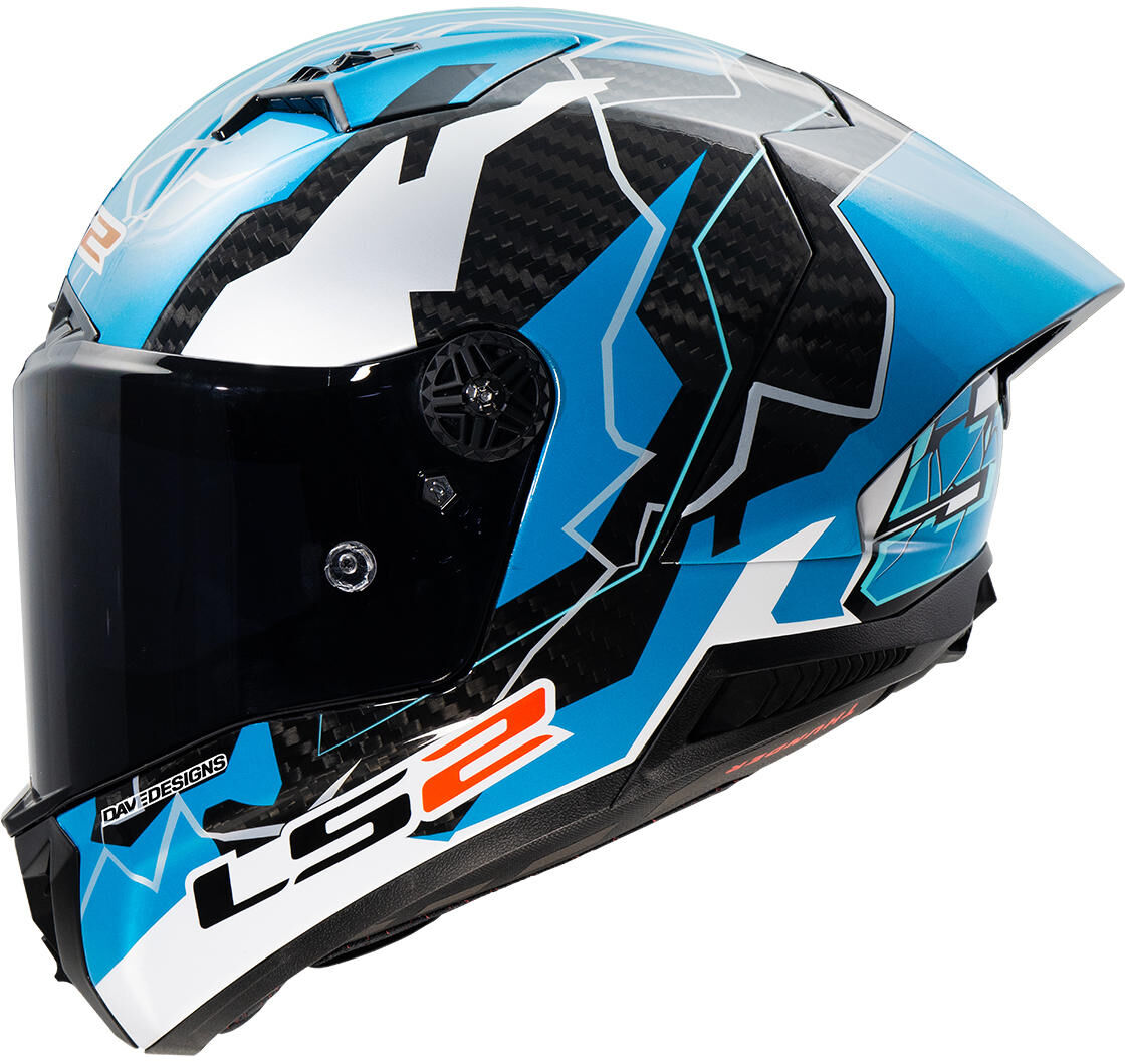 Casque intégral LS2 FF805 Thunder Carbon GP Aero réplique Huertas. casque ff805 Thunder GP Aero Rep. huertas m