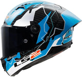 Casque intégral LS2 FF805 Thunder Carbon GP Aero réplique Huertas. casque ff805 Thunder GP Aero Rep. huertas xxl