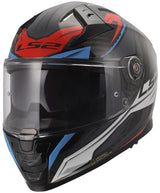 Casque intégral LS2 FF811 Vector II Carbon Savage. casque ff811 vecteur i c savage blanc bl rouge 3xl