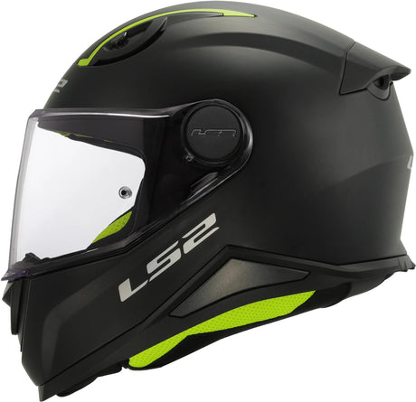 Casque intégral enfant LS2 ff812 kid solid. casque enfant ff812 soli noir mat gr. m