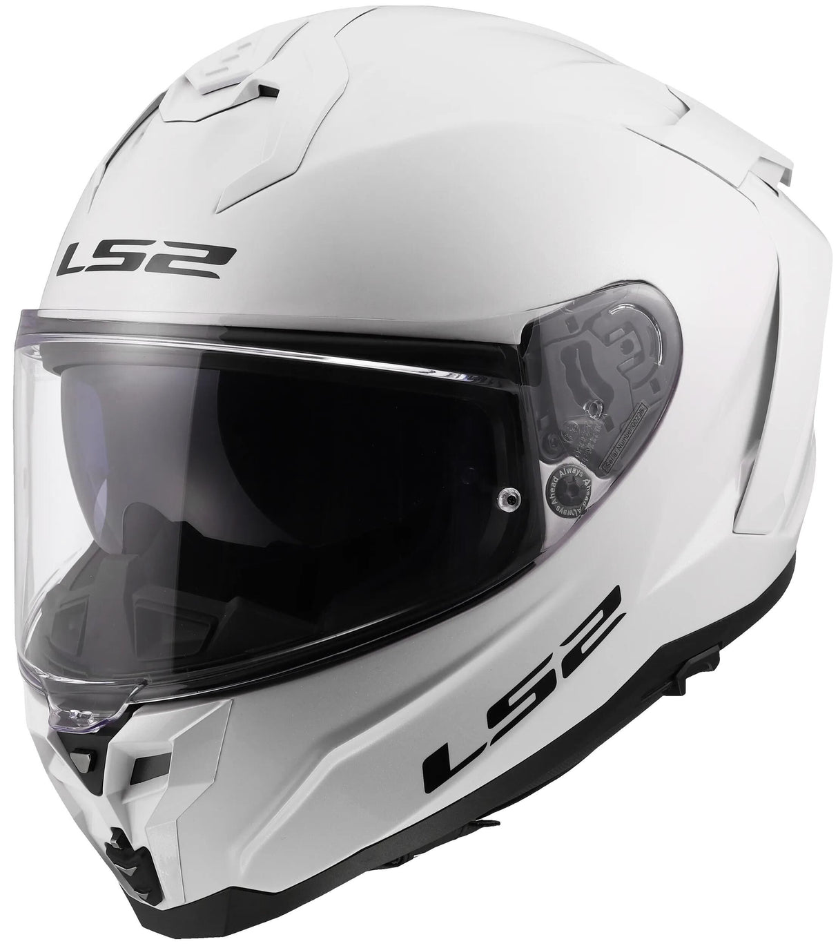Casque Ls2 ff817 challenge ii blanc uni gr. xl