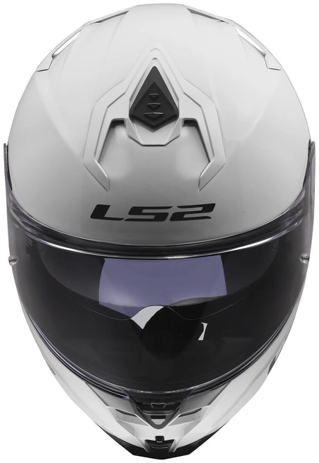 Casque Ls2 ff817 challenge ii blanc uni gr. xl
