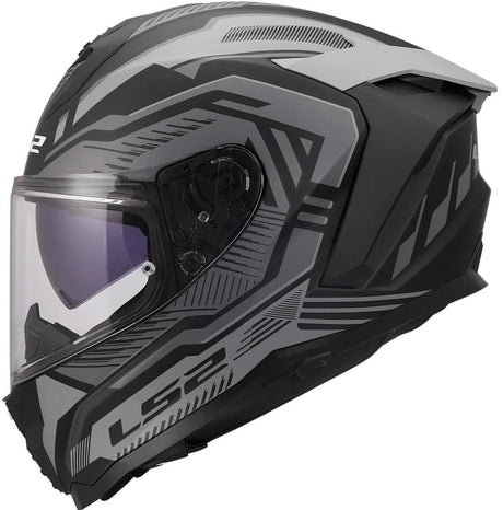 Ls2 integralhelm ff817 challenger ii dravix helmet ff817 challeng ii dravix matt gray 3xl