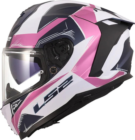Casque intégral Ls2 ff817 challenger ii casque flaman ff817 challenge ii flaman lavande gr. m