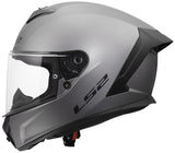 Casques Ls2 ff820 rapid i solid titane mat xs