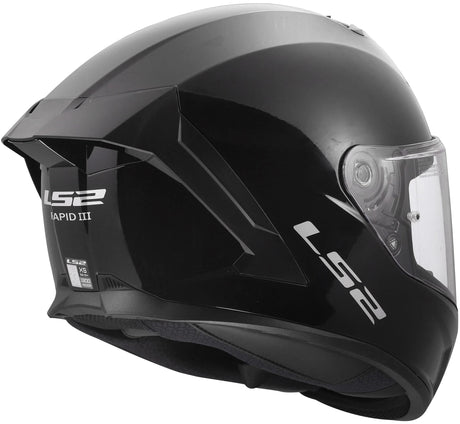 Casques Ls2 ff820 rapid i solid black gr. m