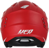 Ufo plast sheratan casque jet casque sheratan s rouge mat