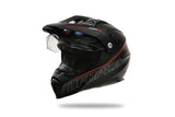 Casque enduro Ufo plast casque aries aries l noir rouge