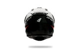 Casque enduro Ufo plast casque aries aries m blanc noir
