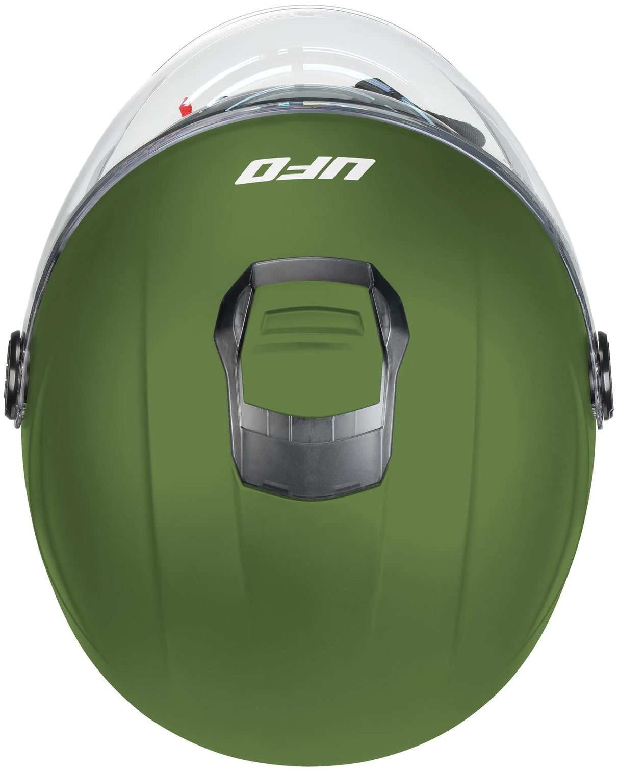 Casque jet Ufo plast casque nixie ufo nixie jet vert mat gr. m