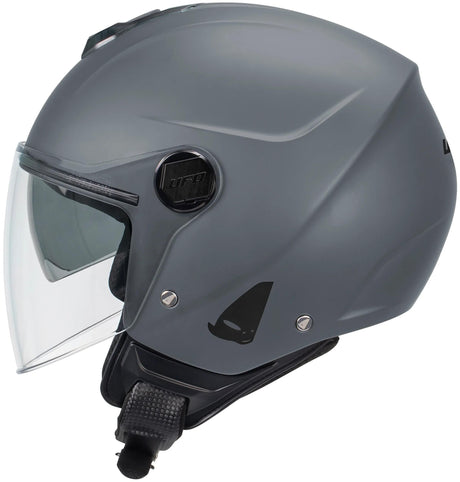 Casque jet Ufo plast casque nixie ufo nixie jet gris gr. m