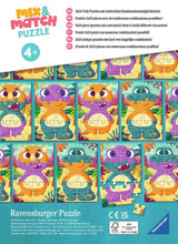 Ravensburger Mix Match Puzzle Dinosaures 24s