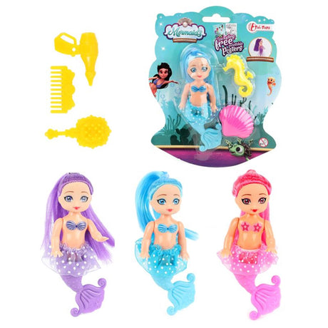 Toi-toys toi toys sirènes poupée sirène 12cm