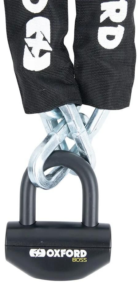 Antivol à chaîne Oxford Boss Antivols à chaîne Boss 12 mm x 1,5 m noir