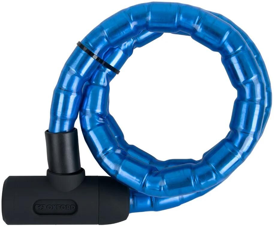 Oxford panzerkabelschloss barrière câble antivol blindé oxfor barrière 1,4 m x 25 mm bleu
