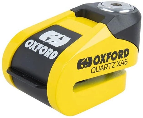 Oxford – verrou de disque de frein à quartz xa, rotor, alarme jaune et noir
