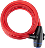 Câble antivol Oxford câble antivol câble antivol 1,8 m x 12 mm rouge