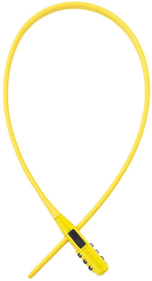 Câble antivol Oxford Combi Zip Lock câble antivol 47 cm jaune