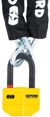 Oxford chaîne serrure patron alarme chaîne serrures patron 14mm chaînes 12mm x 2m alarme