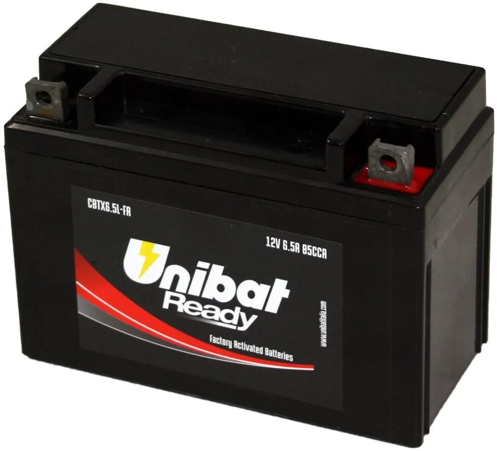Batterie Unibat cbtx6,5l. batterie cbtx6,5l fa