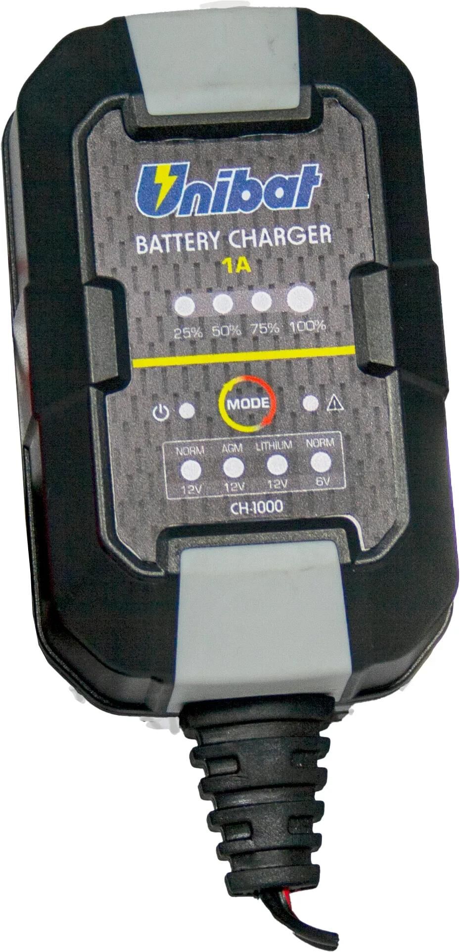 Chargeur Unibat ch-1000, 1a 6 12v +lithium