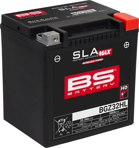 Bs-batterie batterie bgz32hl batterie bgz32hl bs sla-max hd