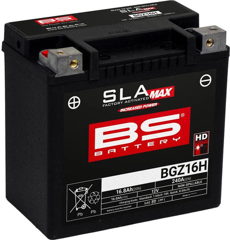 Batterie Bs-batterie bgz16h bs sla-max hd