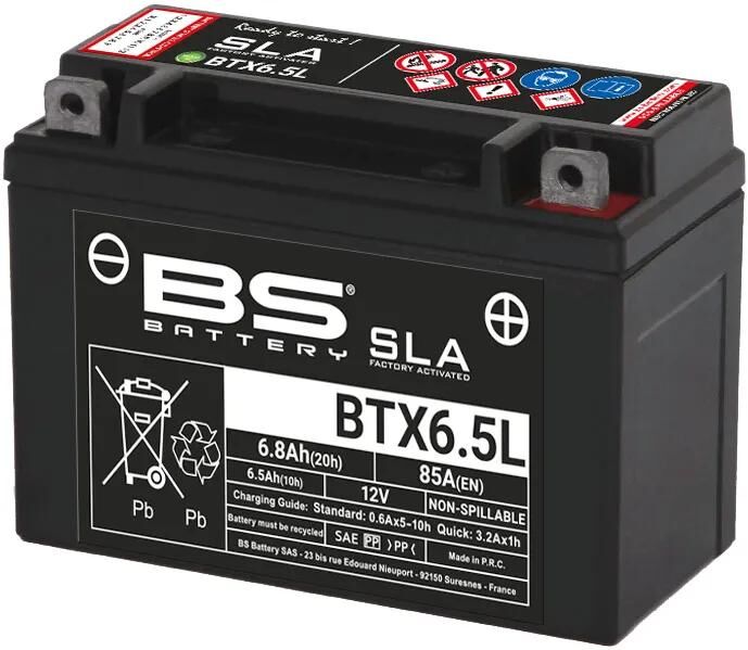 Batterie batterie BS btx6.5l . batterie btx6,5l bs sla