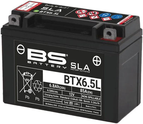 Batterie batterie BS btx6.5l . batterie btx6,5l bs sla