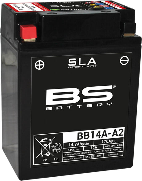 Batterie BS-batterie bb14a-a2 . batterie bb14a-a2 bs sla