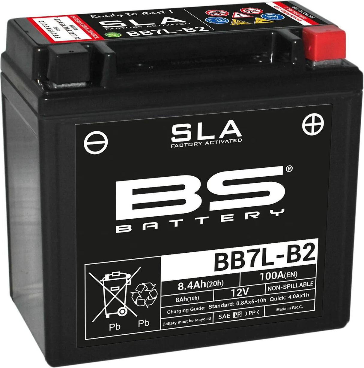 Batterie Bs-batterie bb7l-b2 . batterie bb7l-b2 bs sla