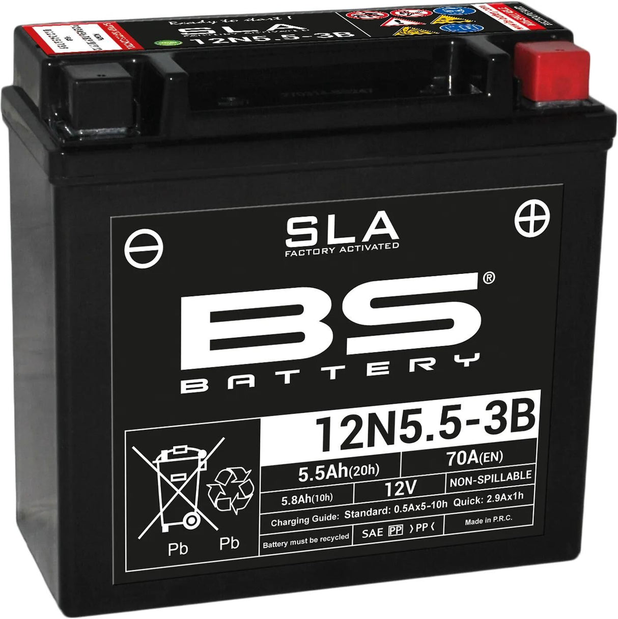 Batterie BS batterie 12n5.5-3b batterie 12n5.5-3b bs sla