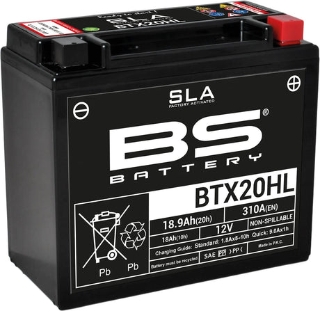 Bs-batterie batterie bgz20hl btx20hl btx20hl-bs . batterie btx20hl bs sla