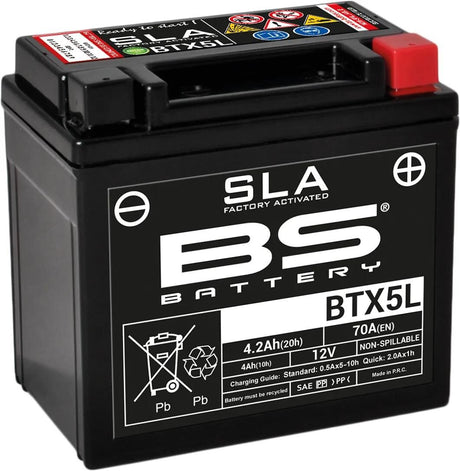 Bs-batterie bs-batterie batterie btx5l btx5l-bs . batterie btx5l bs sla