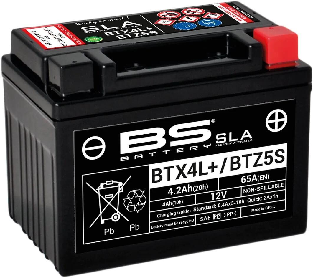 Bs-batterie bs-batterie batterie btx4l + btz5s. batterie btx4l+ btz5s 4ah bs sla